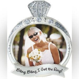 Bling, Bling, I got the ring Picture Frame